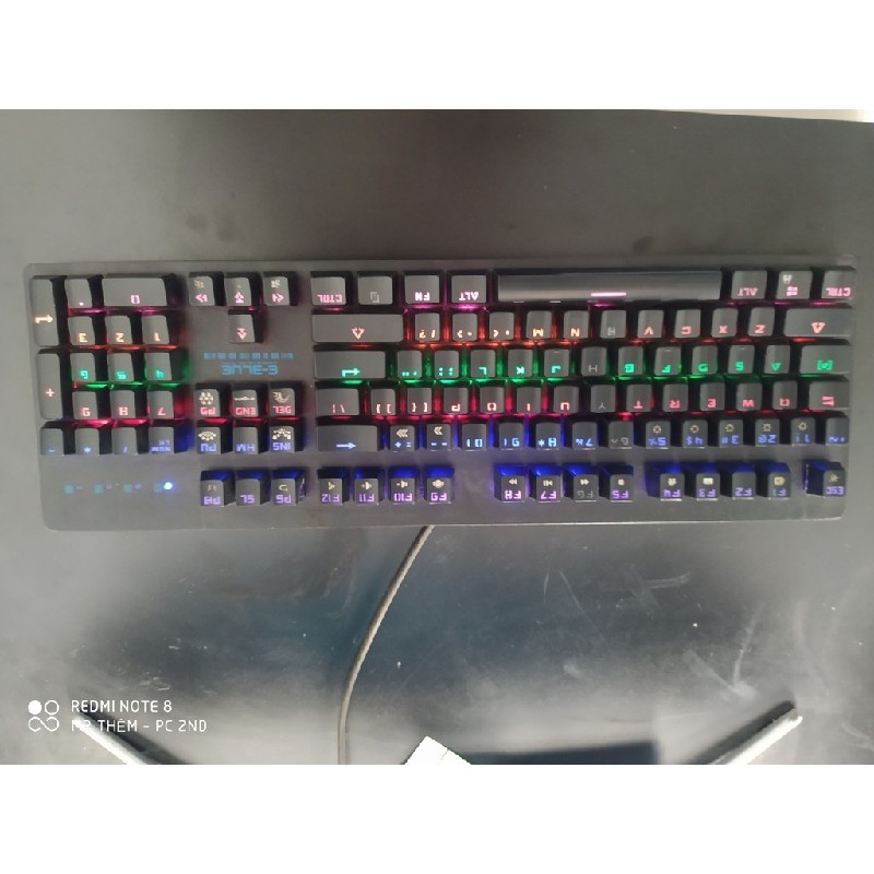 Bàn phím cơ Eblue EKM757 Blue switch / Chính hãng đã qua sử dụng 359