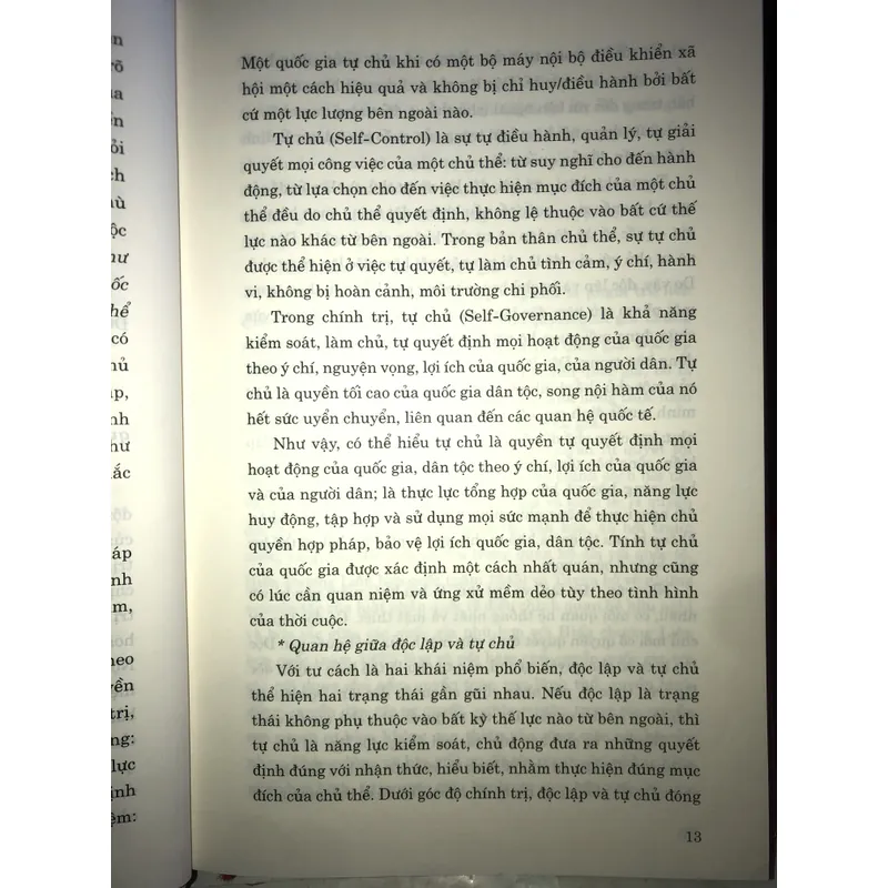 Mối quan hệ giữa độc lập, tự chủ và chủ động, tích cực hội nhập quốc tế  707482