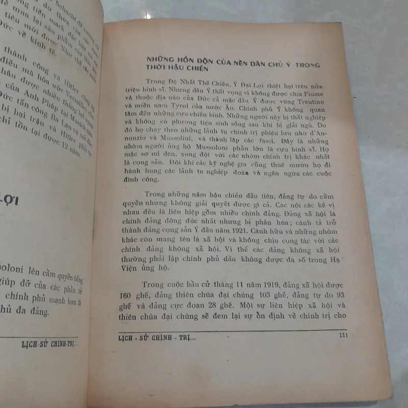 LỊCH SỬ CHÍNH TRỊ VÀ BANG GIAO QUỐC TẾ THẾ GIỚI HIỆN ĐẠI QUYỂN 1 - HOÀNG NGỌC THÀNH 675485