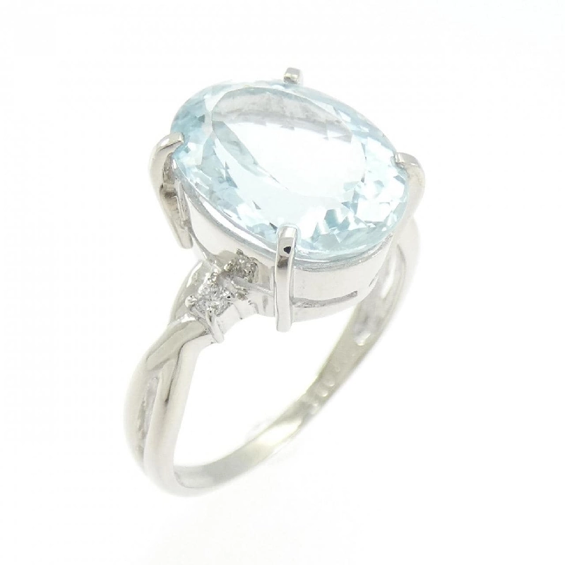 Nhẫn Aquamarine PT900 4.75CT - Hàng hiệu Chính hãng 847261