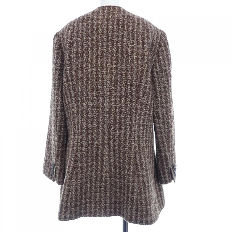 【Mã giảm giá】【Cổ điển】Áo khoác không cổ CHANEL 641077