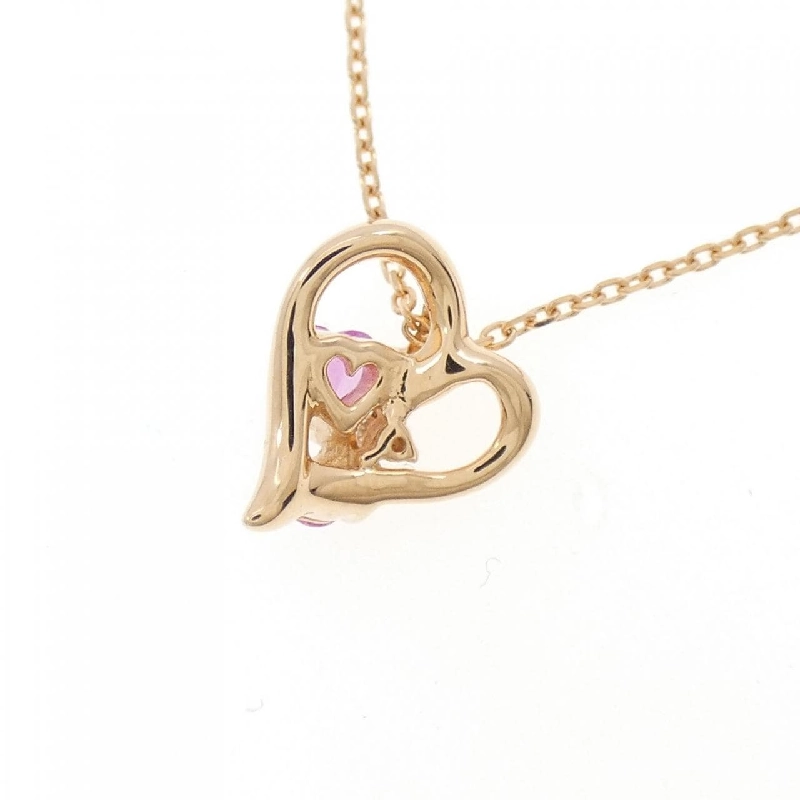 4゜C Hình trái tim Sapphire tổng hợp - Hàng hiệu Authentic 842054