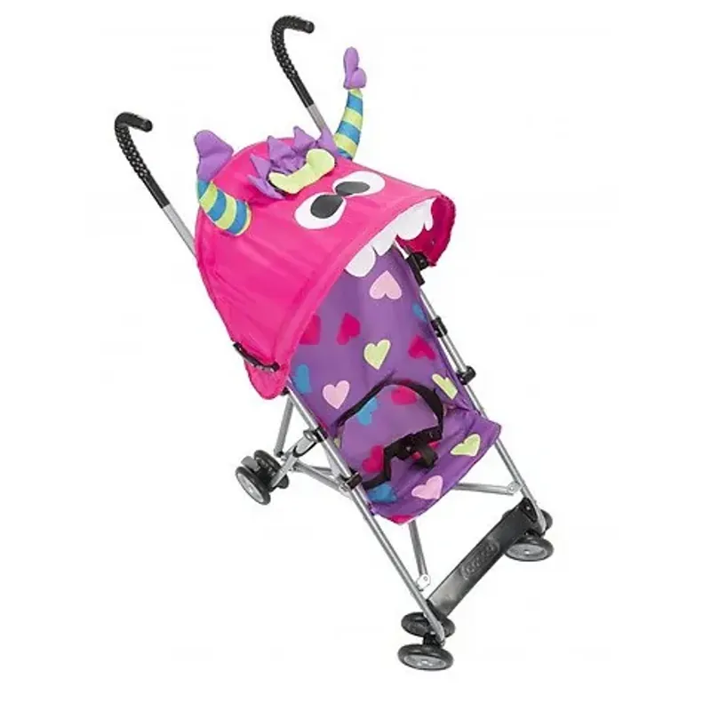Xe đẩy em bé Cosco hình quái vật đáng yêu màu hồng mới 90% 1002615