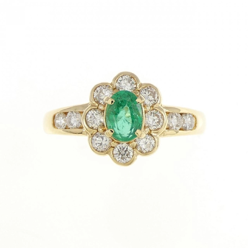 Nhẫn Emerald K18YG 0.46CT 670599