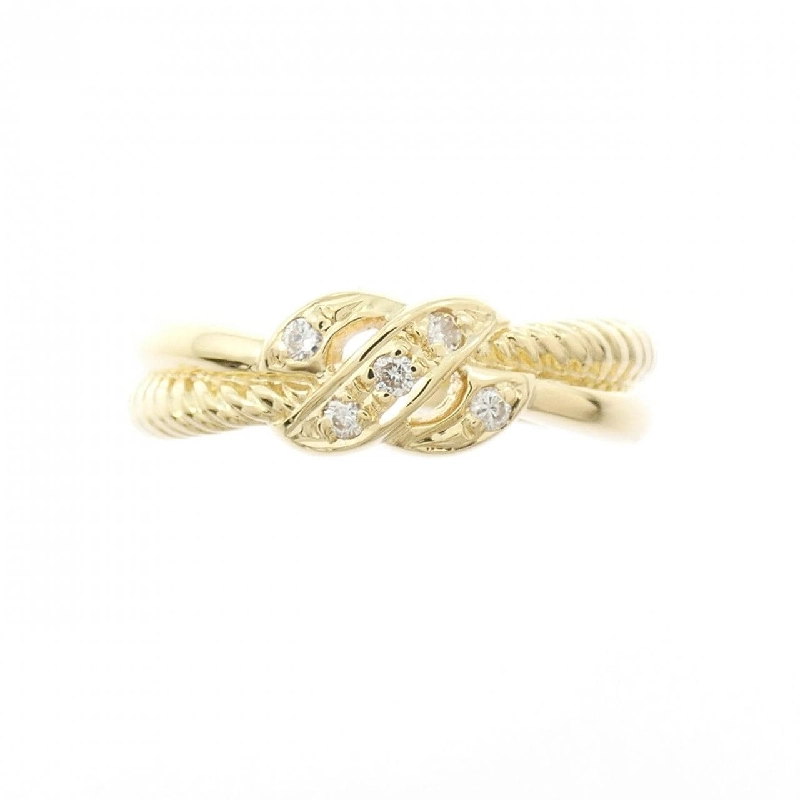 Nhẫn kim cương K18YG 0.05CT - Hàng hiệu Authentic 851576