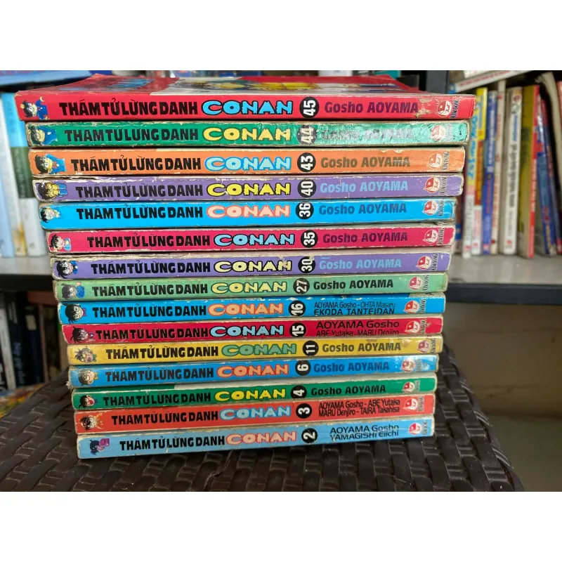 15 cuốn Conan cũ bìa xuôi  1010206