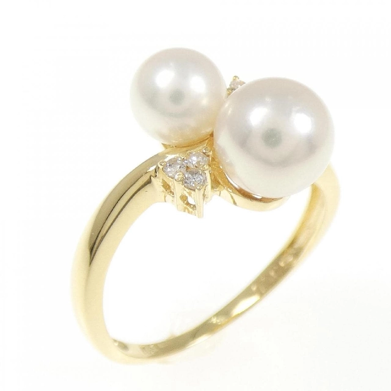 Nhẫn ngọc trai Akoya K18YG 667533