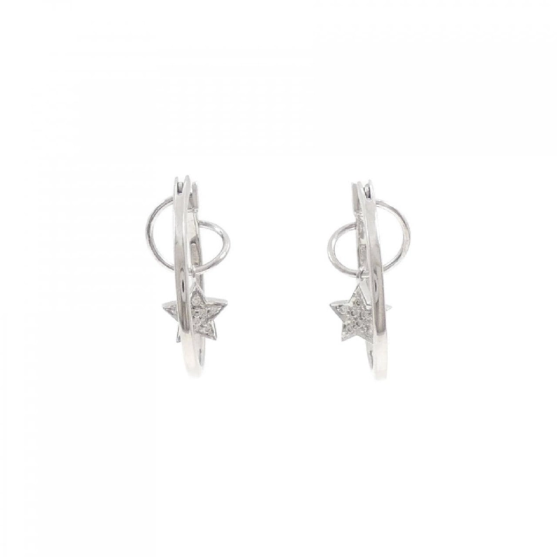 K18WG Bông tai kim cương sao 0.10CT - Hàng hiệu Chính hãng 865898