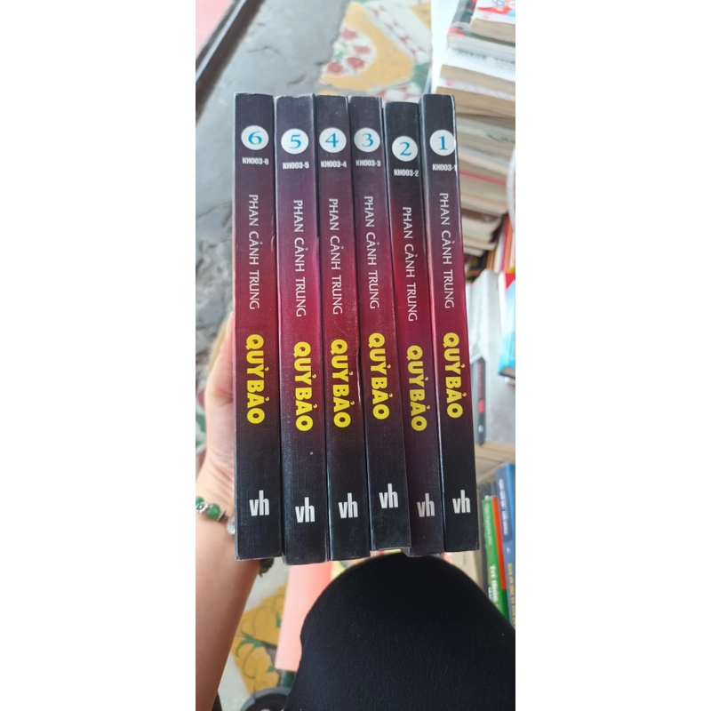 Trọn bộ Quỷ Bảo 6 tập- Phan Cảnh Trung 550025
