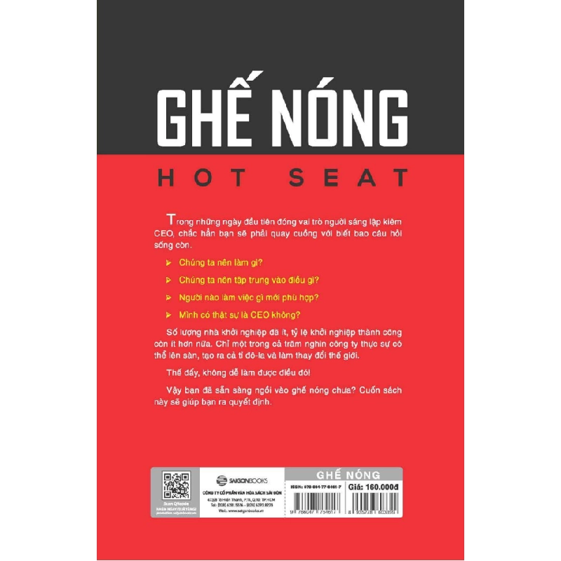 Ghế Nóng - Cẩm Nang Toàn Diện Cho CEO Khởi Nghiệp - Dan Shapiro 289424