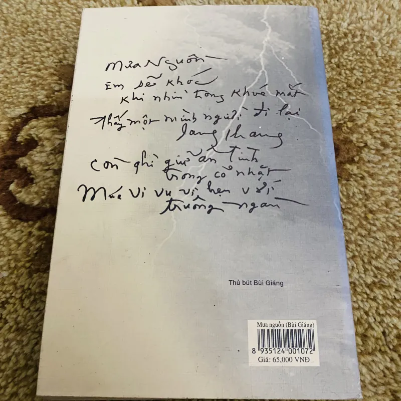 Mưa nguồn - Bùi Giáng 972228