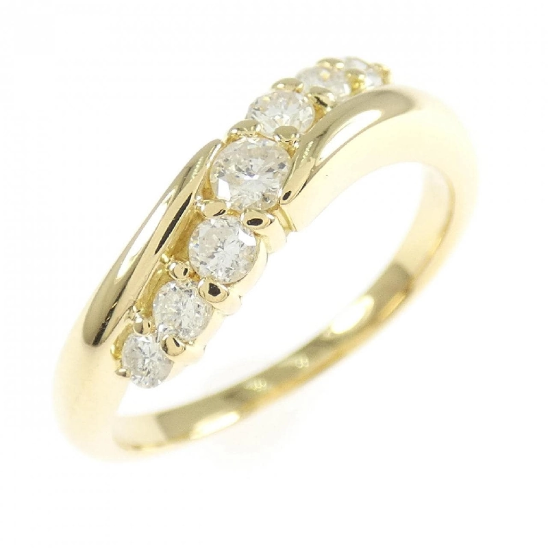 Nhẫn kim cương K18YG 0.35CT - Hàng hiệu Chính hãng 852058