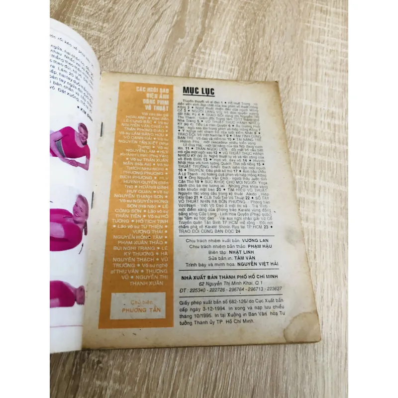 SỔ TAY VÕ THUẬT CÁC NGÔI SAO ĐIỆN ẢNH ĐÓNG PHIM VÕ THUẬT  222782