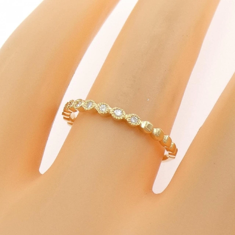 Nhẫn kim cương K18YG 0.10CT - Hàng hiệu Chính hãng 851000