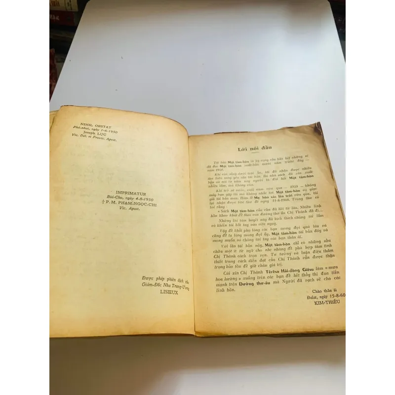 [SÁCH XƯA 1960] MỘT TÂM HỒN - THÁNH NỮ TÊ RÊ SA 752758