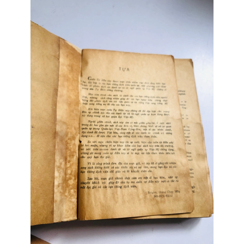 TỪ ĐIỂN QUÂN SỰ VIỆT – MỸ 1971 552523