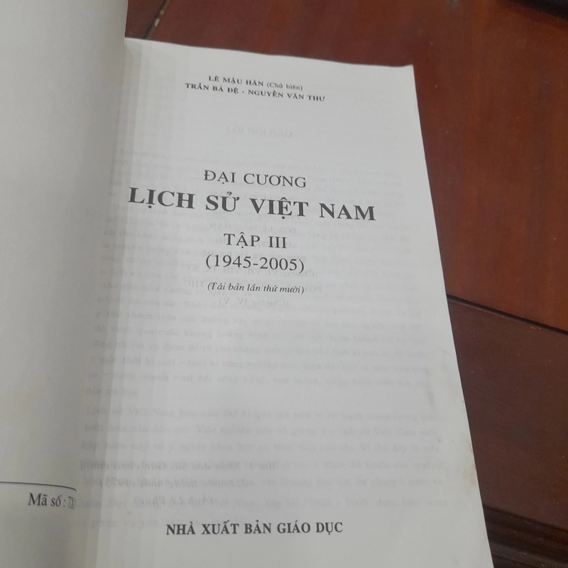 Đại cương LỊCH SỬ VIỆT NAM, tập III (1945-2005) 479197