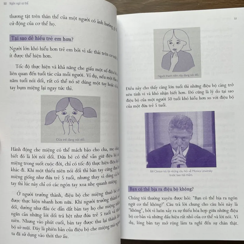 Cuốn sách hoàn hảo về ngôn ngữ cơ thể - Allan & Barbara Pease 970527