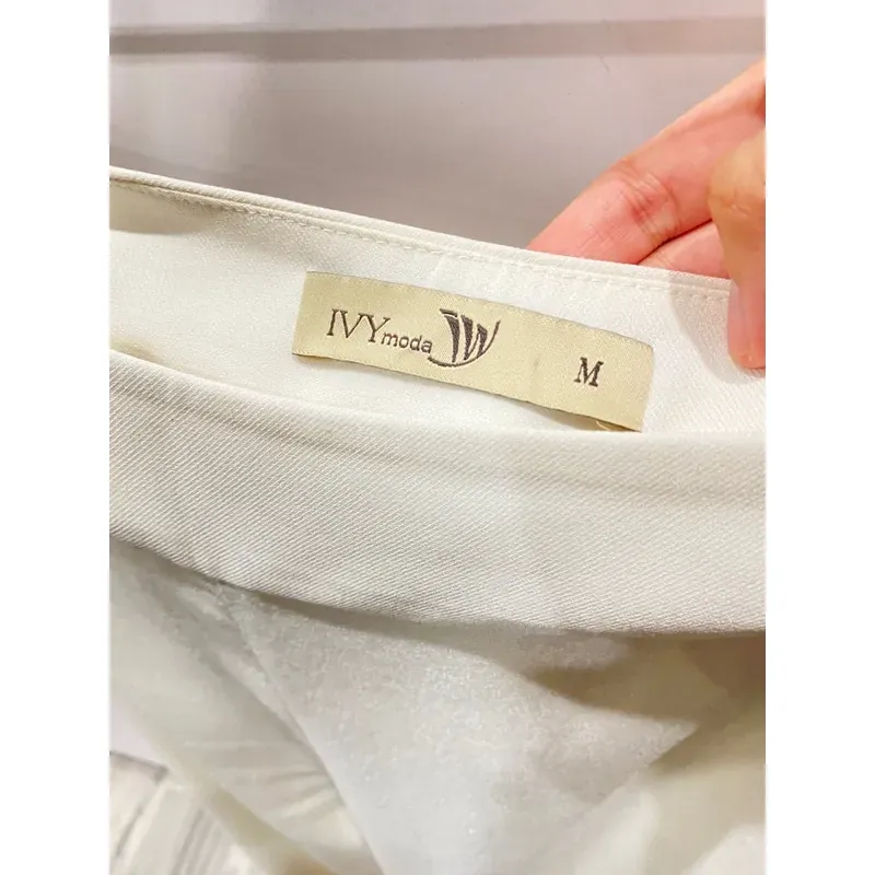 MỚI 99%***QUẦN CULLOTTE IVY MODA (ỐNG RỘNG) *MÀU TRẮNG* SIZE M* CHẤT ĐẸP *TẶNG QUÀ 0Đ 591596