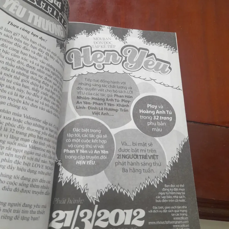 Truyện đôi VALENTINE (đặc san) 751166