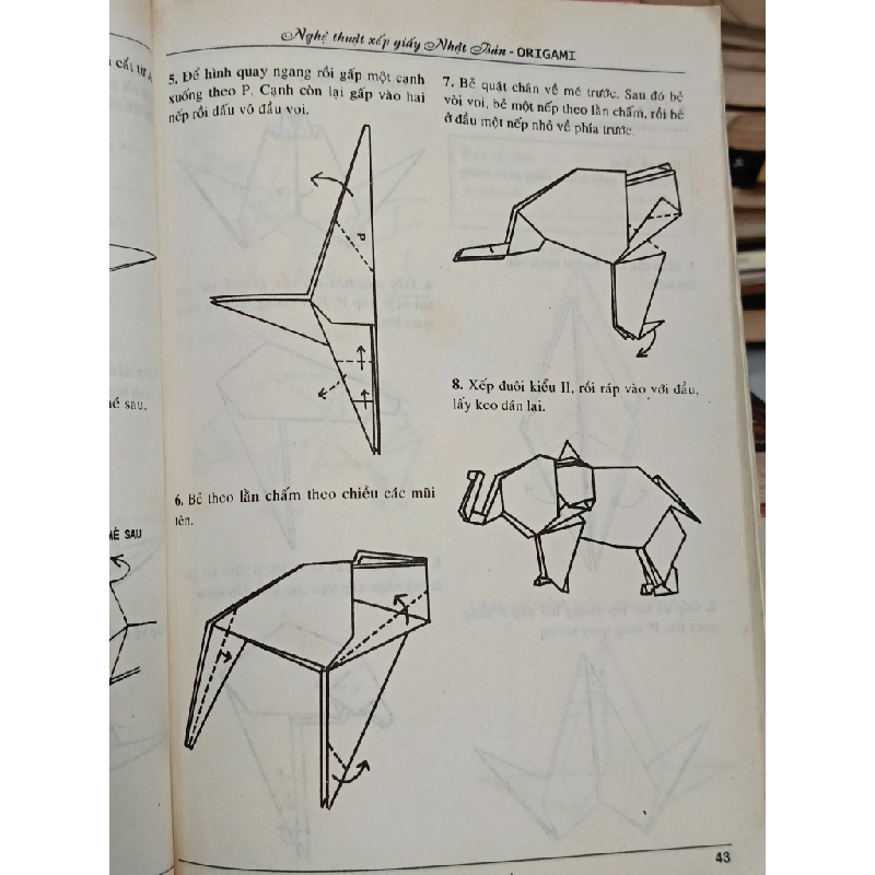 Nghệ thuật xếp giấy Nhật Bản Origami: Những hình mẫu em yêu thích - Duy Ngọc biên soạn 541109