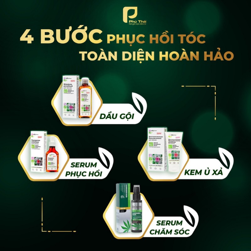 [BỘ CHĂM SÓC TÓC CHUYÊN SÂU – PHỤC HỒI HƯ TỔN] Cannabis Hair [CAM KẾT SẢN PHẨM CHÍNH HÃNG] 77407