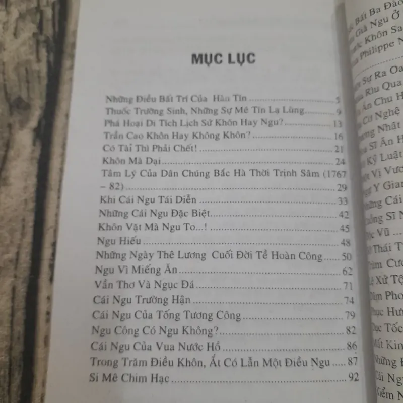 Những cái dại của người xưa. Tác giả Lam Giang - Nguyễn Quang Trứ 590606