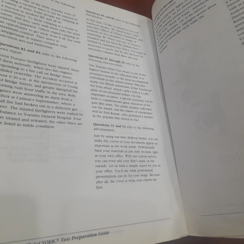 TOEIC Official test-preparation guide 500217