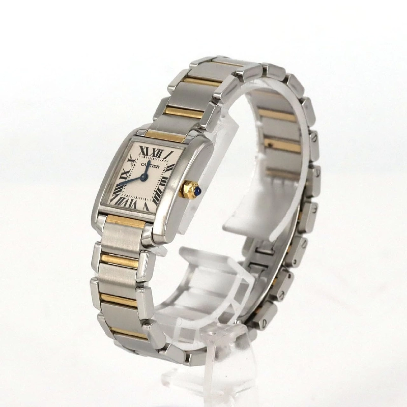 Cartier Tank Française SM Combi W51007Q4 SSxYG Quartz - Hàng hiệu Chính hãng 876365