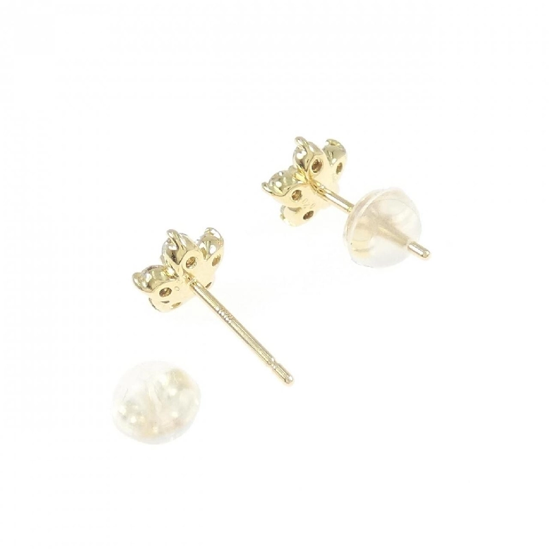 K18YG Bông tai hoa kim cương 0.40CT - Hàng hiệu Chính hãng 868094