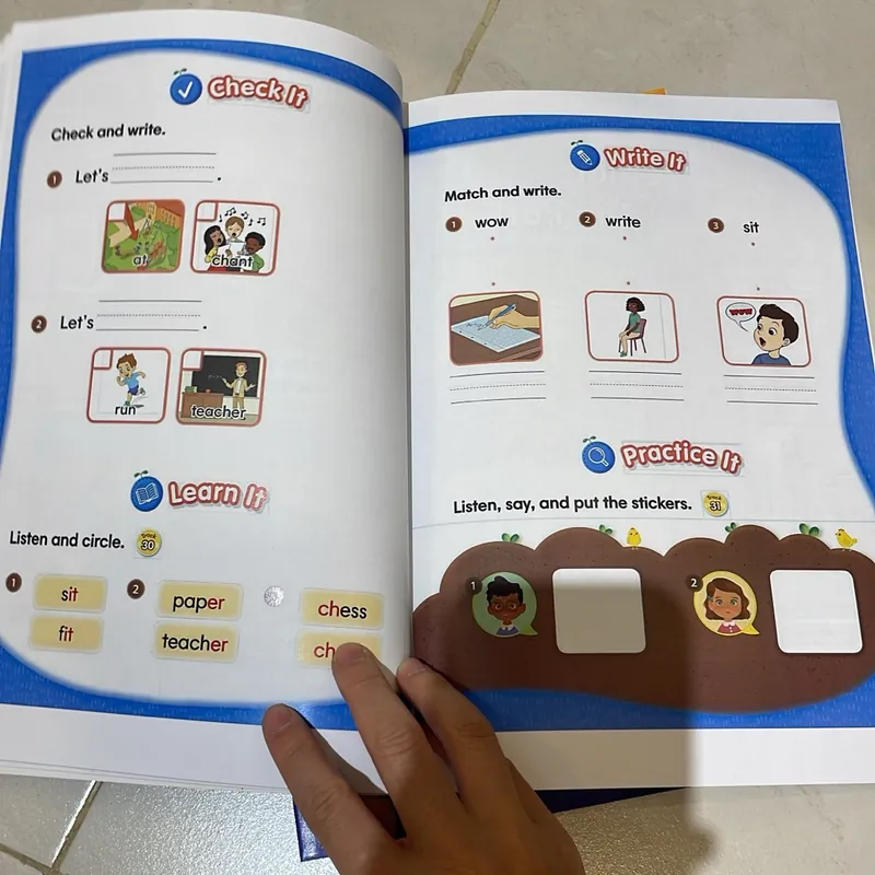  📘 BASIC READING – 200 KEY WORDS (BỘ 3 QUYỂN) | luyện đọc tiếng anh cho trẻ sight words  1062075