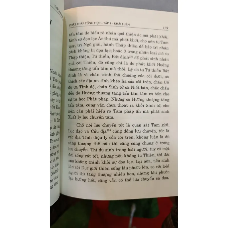 PHẬT PHÁP TỔNG HỌC TẬP 1 : KHÁI LUẬN - THÍCH ĐỊNH HUỆ 722359