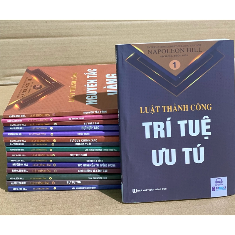Combo 16 Cuốn: Luật Thành Công - Thực Hành Nghĩ Giàu Làm Giàu Napoleon Hill 537028