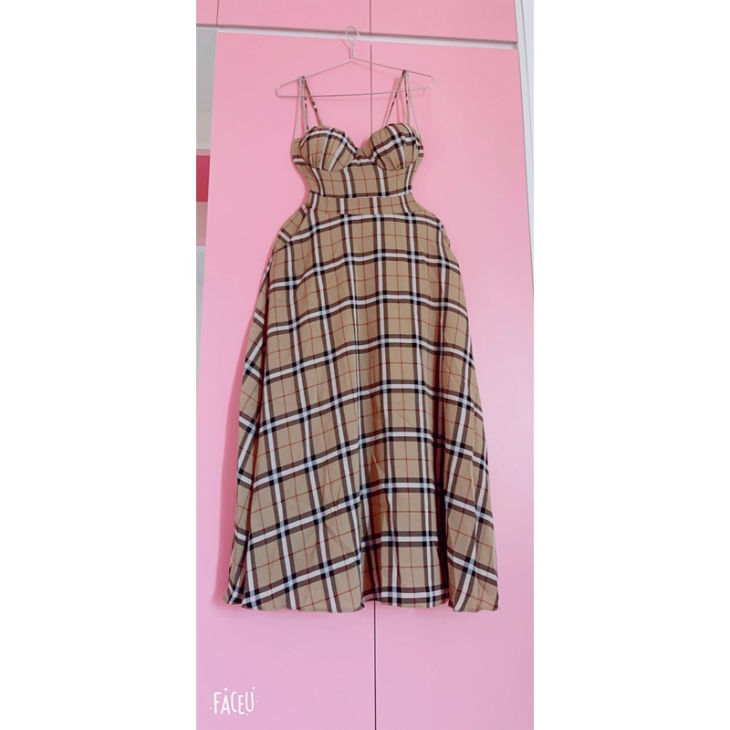 Váy hai dây cúp ngực nhiều màu 519611