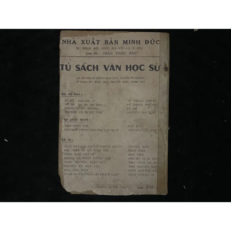 Giồng nước ngược- Tú mỡ (tập 2) sách xưa 1030731