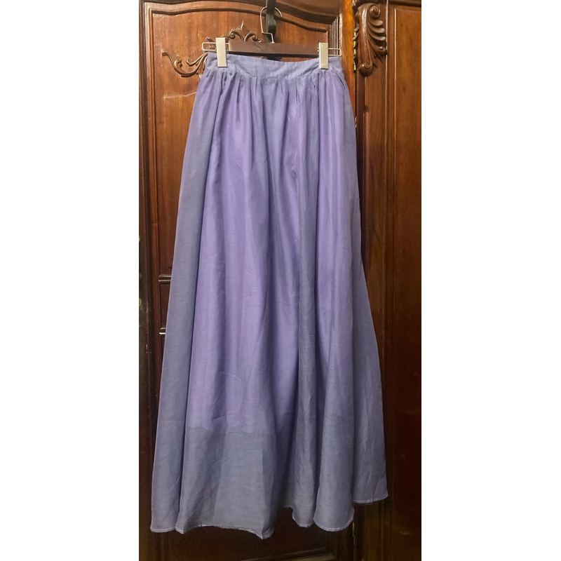 V146. Đầm tím voan tơ size M 443611