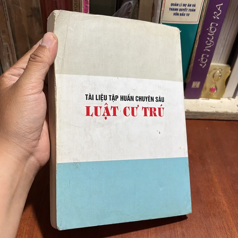 II Pháp Lý: Tài Liệu Tập Huấn Chuyên Sâu Luật Cư Trú - 2008 1002174