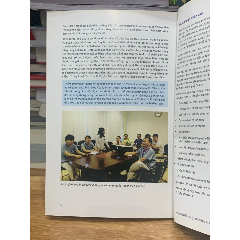 Các thực hành tốt quản lý chất lượng và an toàn người bệnh tại 1 số bệnh VN - Bộ y tế 728038