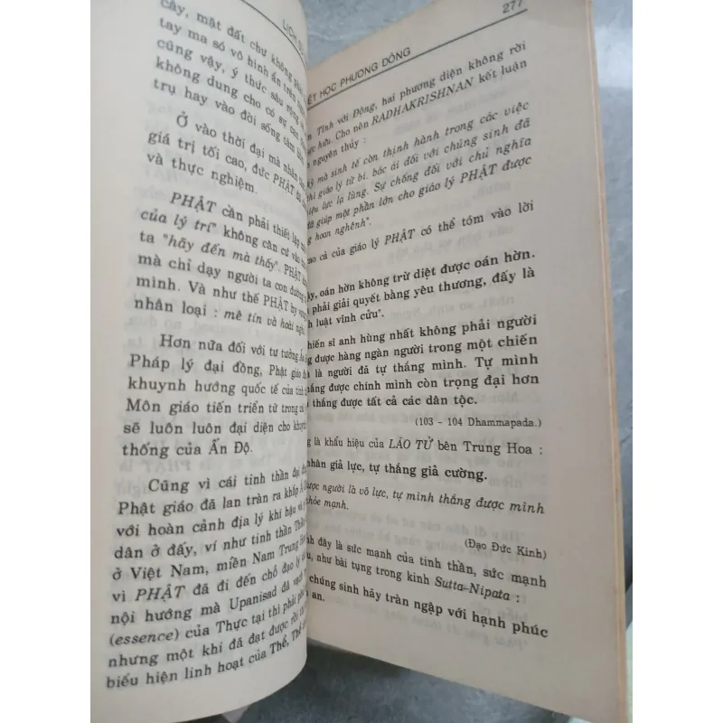 LỊCH SỬ TRIẾT HỌC PHƯƠNG ĐÔNG - NGUYỄN ĐĂNG THỤC 792847