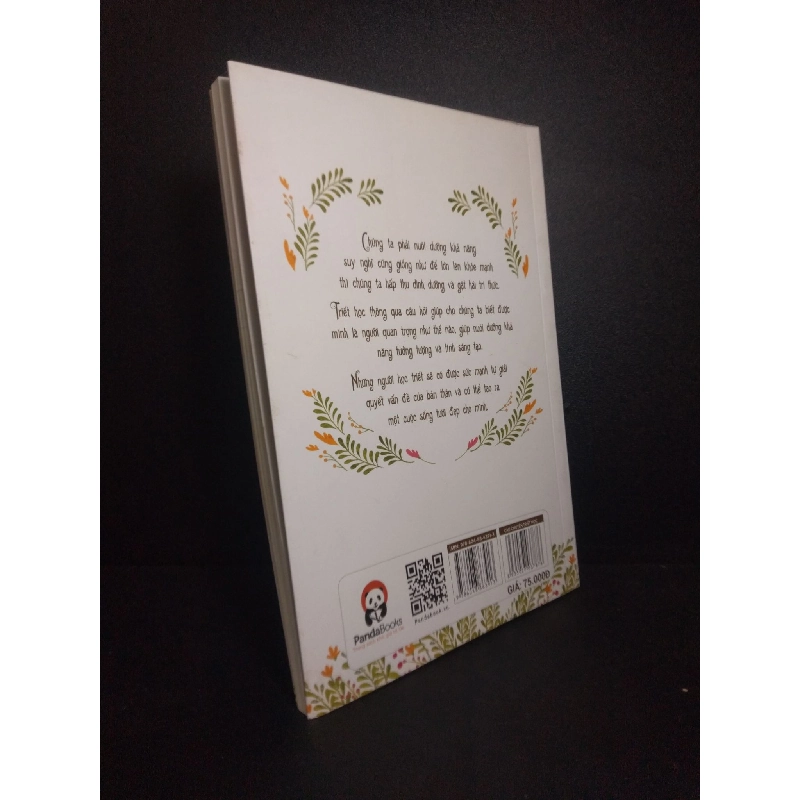 Câu chuyện triết học hỏi trái tim mình mới 80% ố nhẹ sách in màu 2018 HCM0310 364725