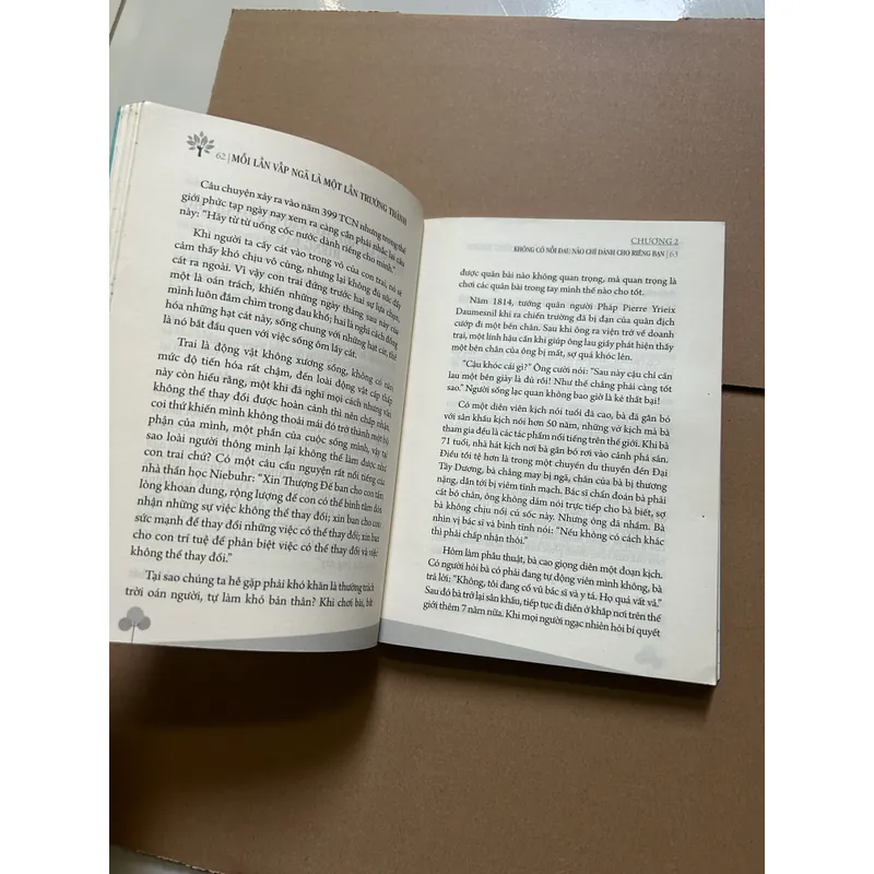 Mỗi lần vấp ngã là một lần trưởng thành - Liêu Trí Phong 722544