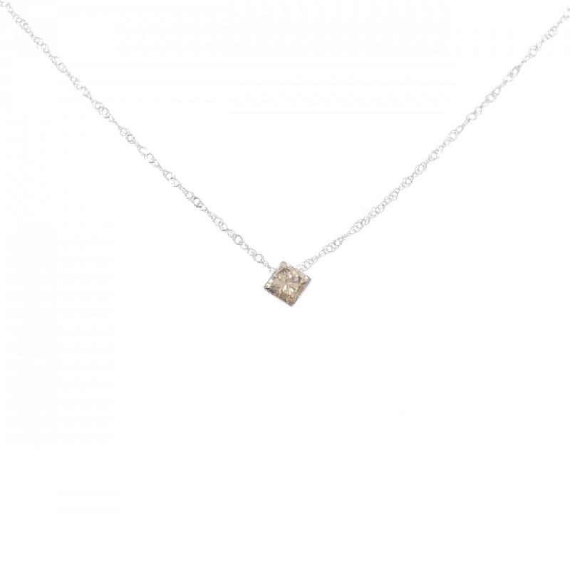 K18WG Dây chuyền kim cương 0.20CT - Hàng hiệu Authentic 857288