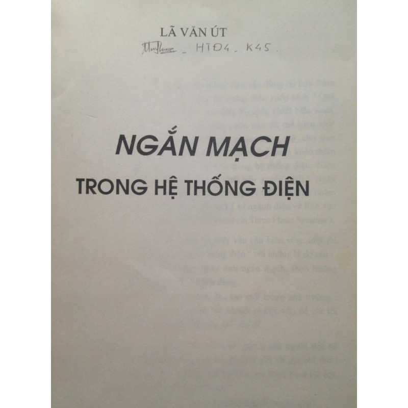 NGẮN MẠCH TRONG HỆ THỐNG ĐIỆN 460114