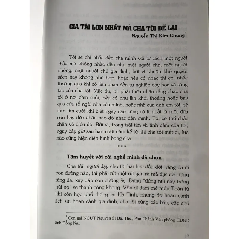 Nhà giáo ưu tú Nguyễn Sĩ Bá và những tấm lòng văn 654449