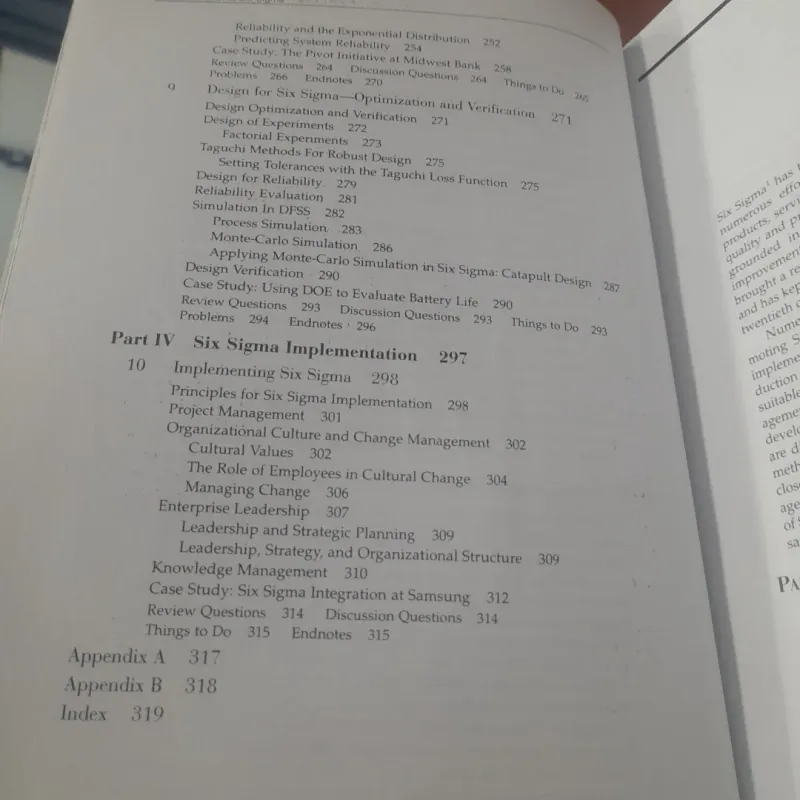 An Introduction to SIX SIGMA & Process Improvement 752966