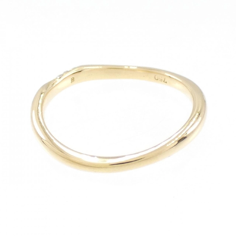 Nhẫn kim cương 750YG 672306