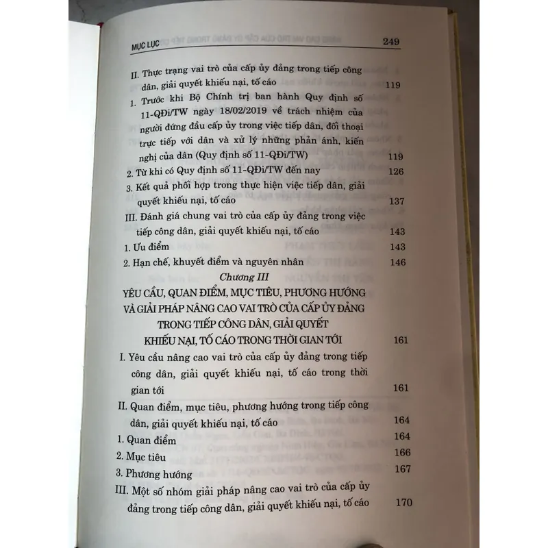 Nâng cao vai trò của cấp Uỷ Đảng trong tiếp công dân, giải quyết khiếu nại, tố cáo 722873