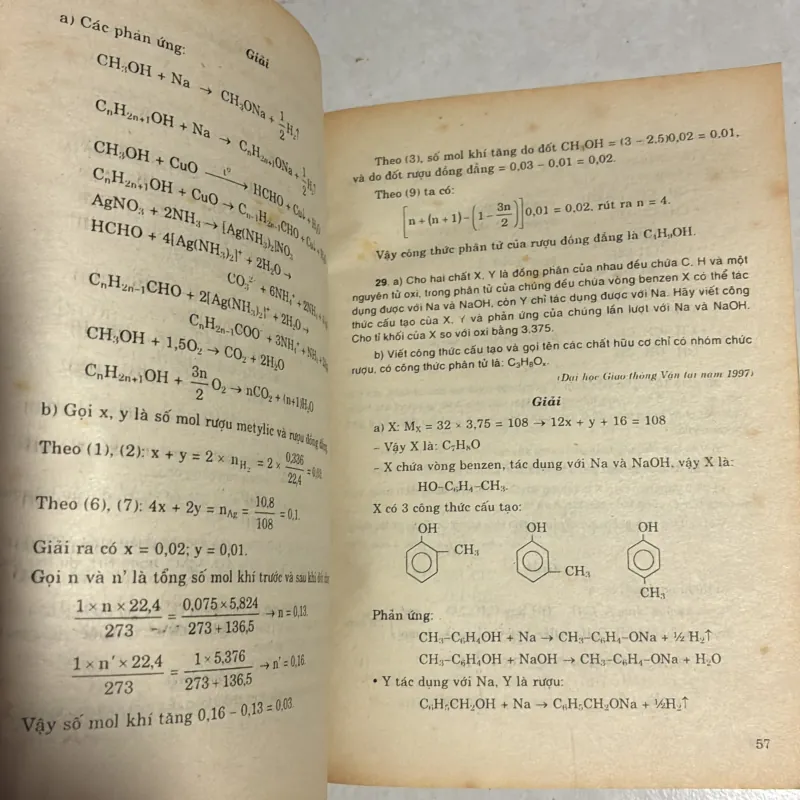 Tuyển chọn, phân loại các dạng bài tập đề thi tuyển sinh đại học Hóa hữu cơ - Ngô Ngọc An 781532