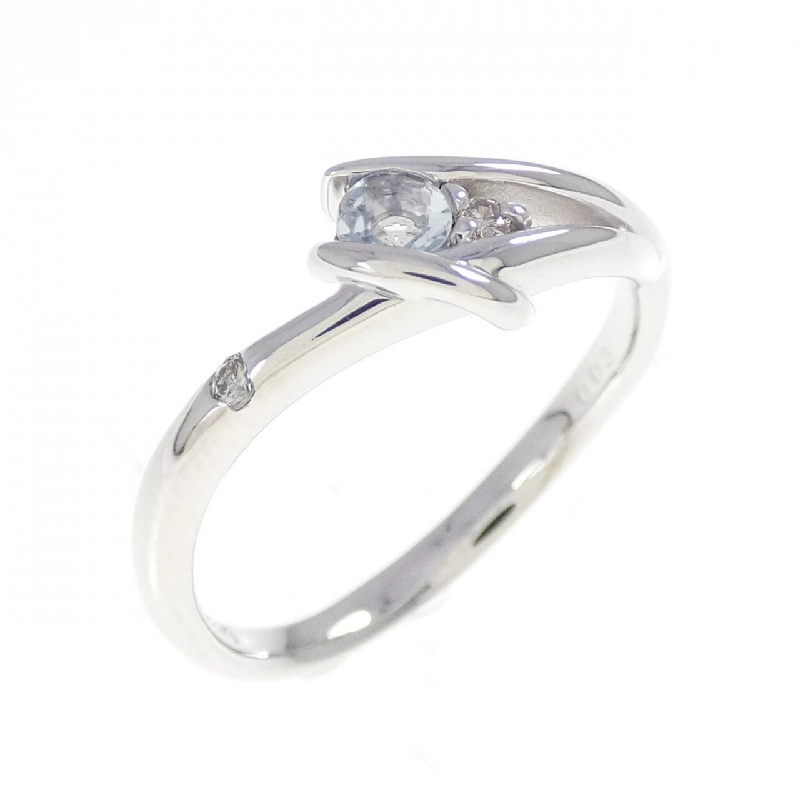 Nhẫn Aquamarine K18WG - Hàng hiệu Chính hãng 853395