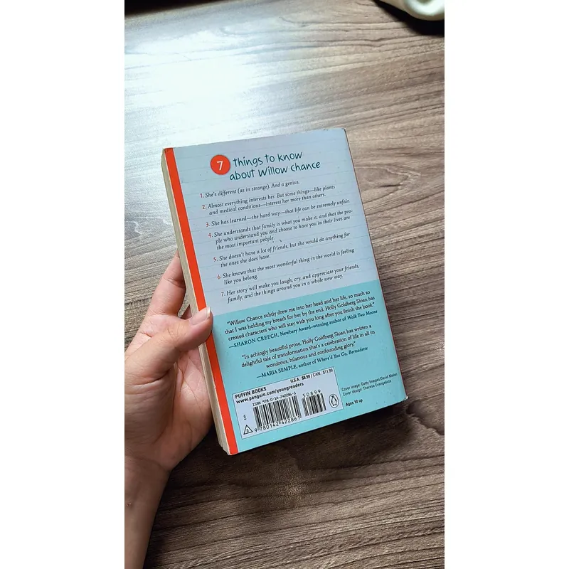 Counting by 7s - Holly Goldberg Sloan 722962